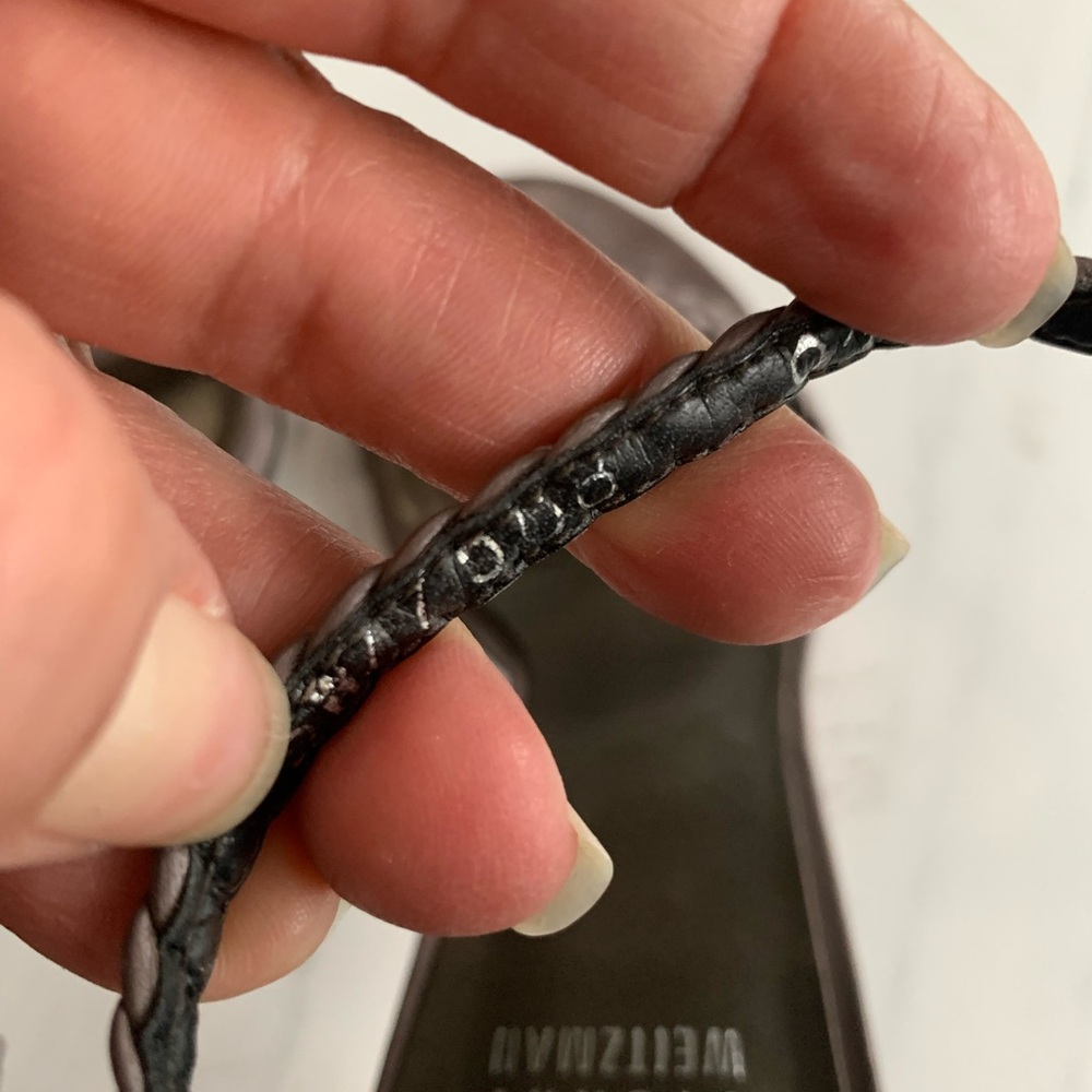 Stuart Weitzman Barebraid Sandals Size 6 - image 8